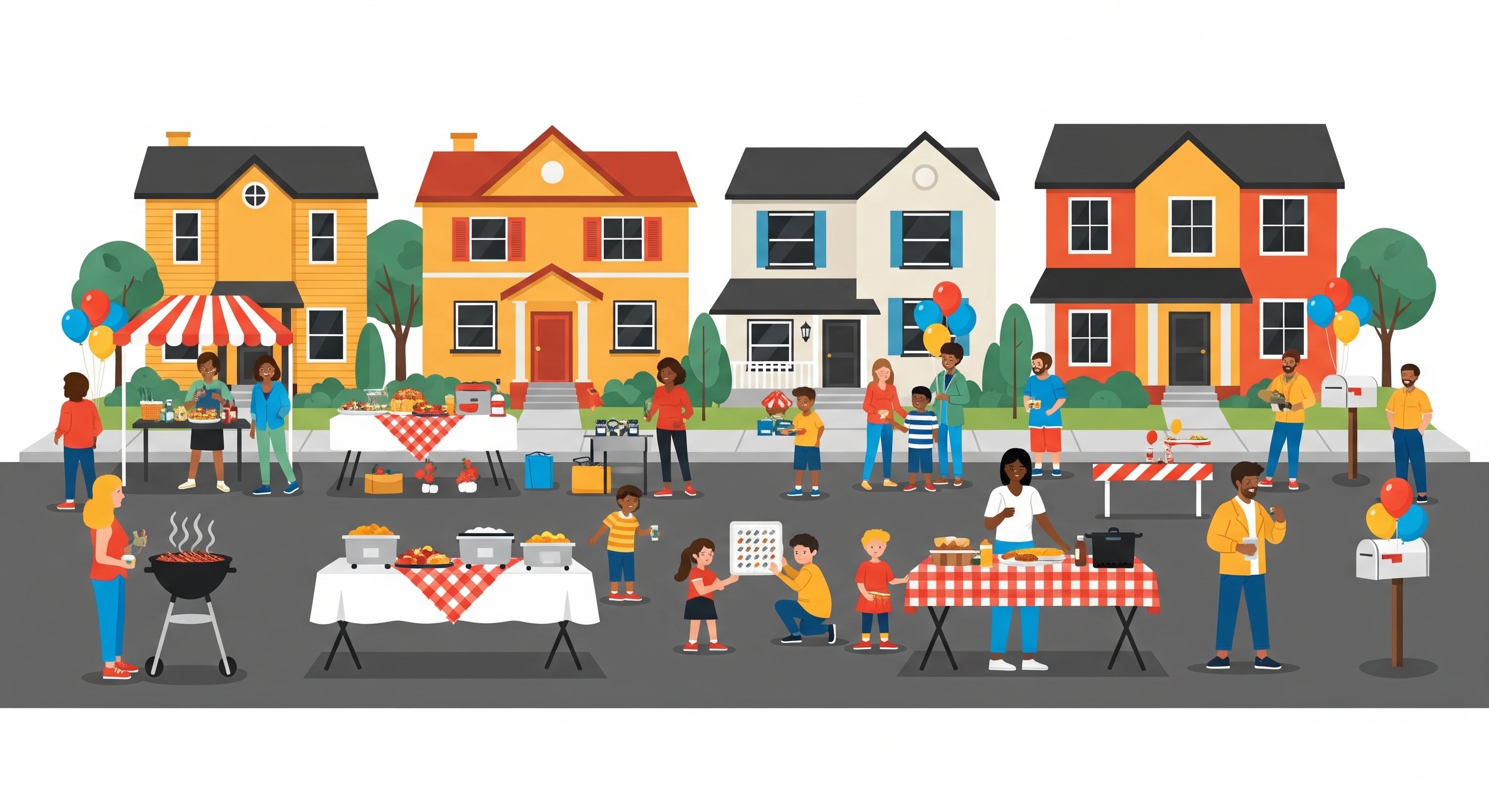 Block Party Sign Up Sheet: Plan an Epic Neighborhood Celebration