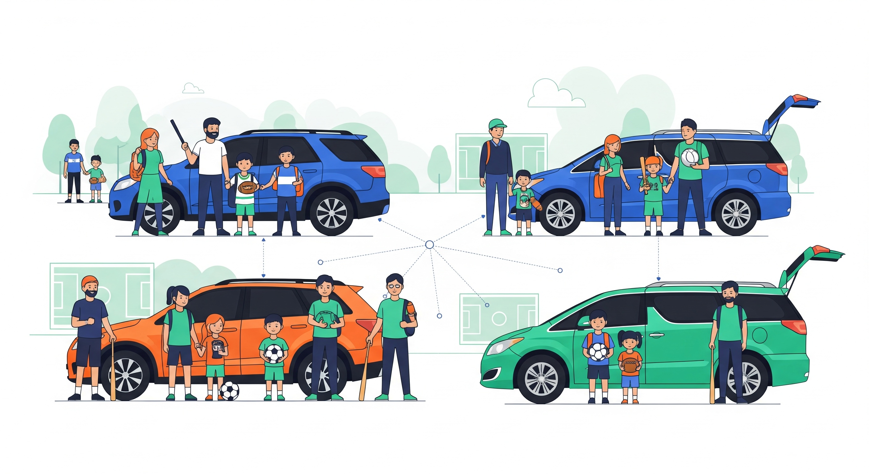 Team Carpool Schedule: Free Template for Sports Parents